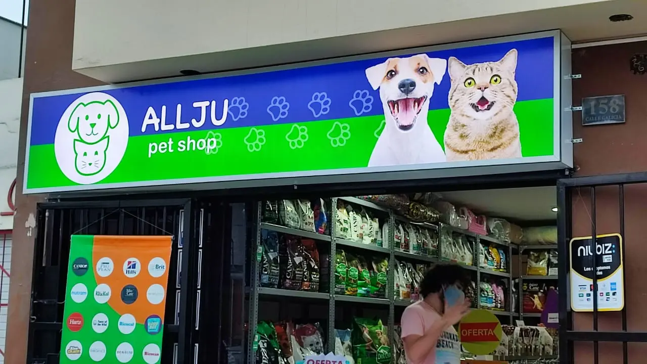 Letreo luminosos con doble impresion